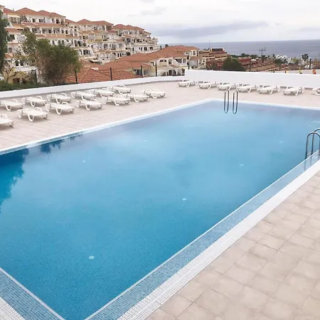 Birgitt En Aloha Garden Con Vista Mar Y Piscina Lägenhet Costa Adeje (Tenerife)