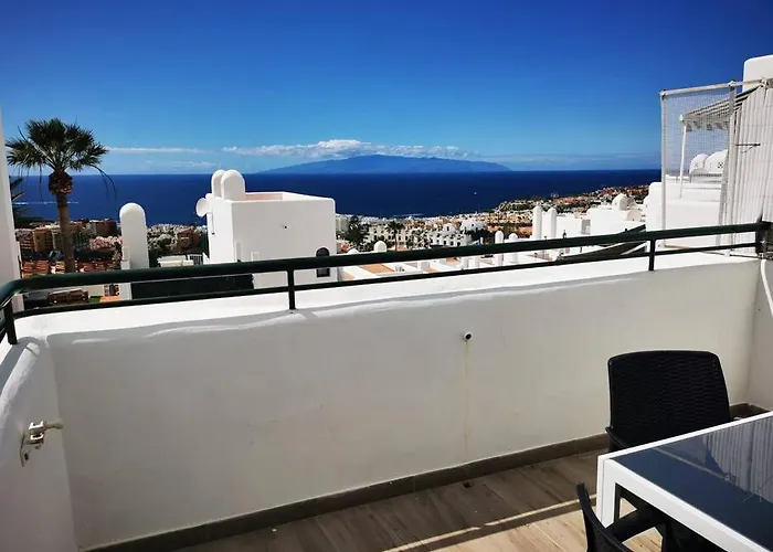 Birgitt En Aloha Garden Con Vista Mar Y Piscina Costa Adeje (Tenerife)