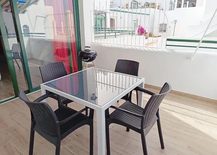 Birgitt En Aloha Garden Con Vista Mar Y Piscina * Costa Adeje (Tenerife)